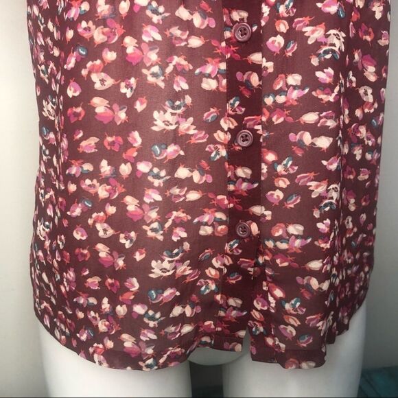 American Eagle Outfitters Floral blouse Size Medium - Picture 5 of 9